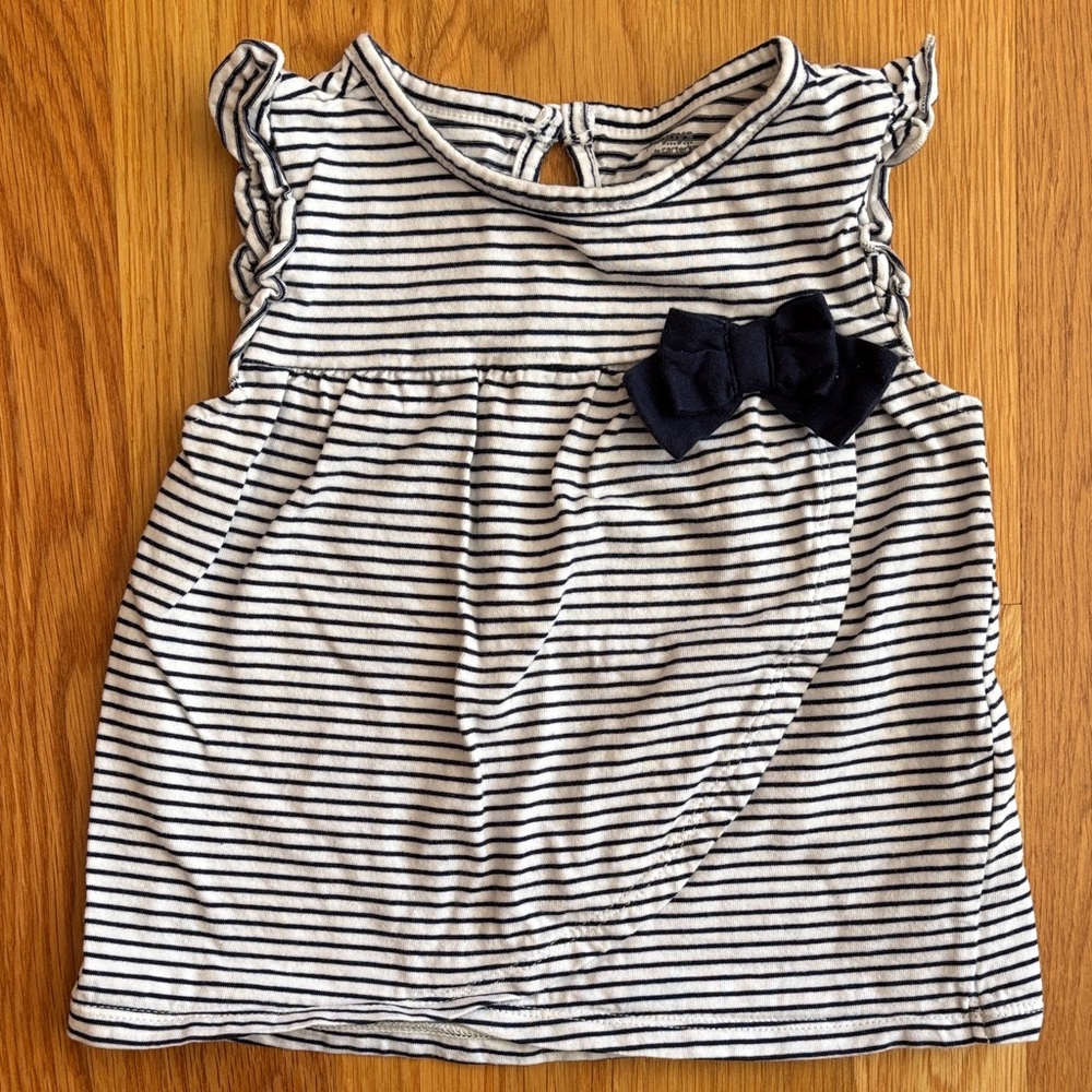 18M Carter's Sleeveless Bow Top